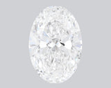 3.04 Carat D-VS1 Oval Lab Grown Diamond - IGI (#128334)