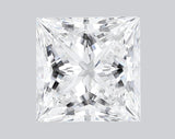 3.04 Carat D-VVS2 Princess Lab Grown Diamond - IGI (#124889)