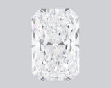 3.04 Carat D-VVS2 Radiant Lab Grown Diamond - IGI (#128348)