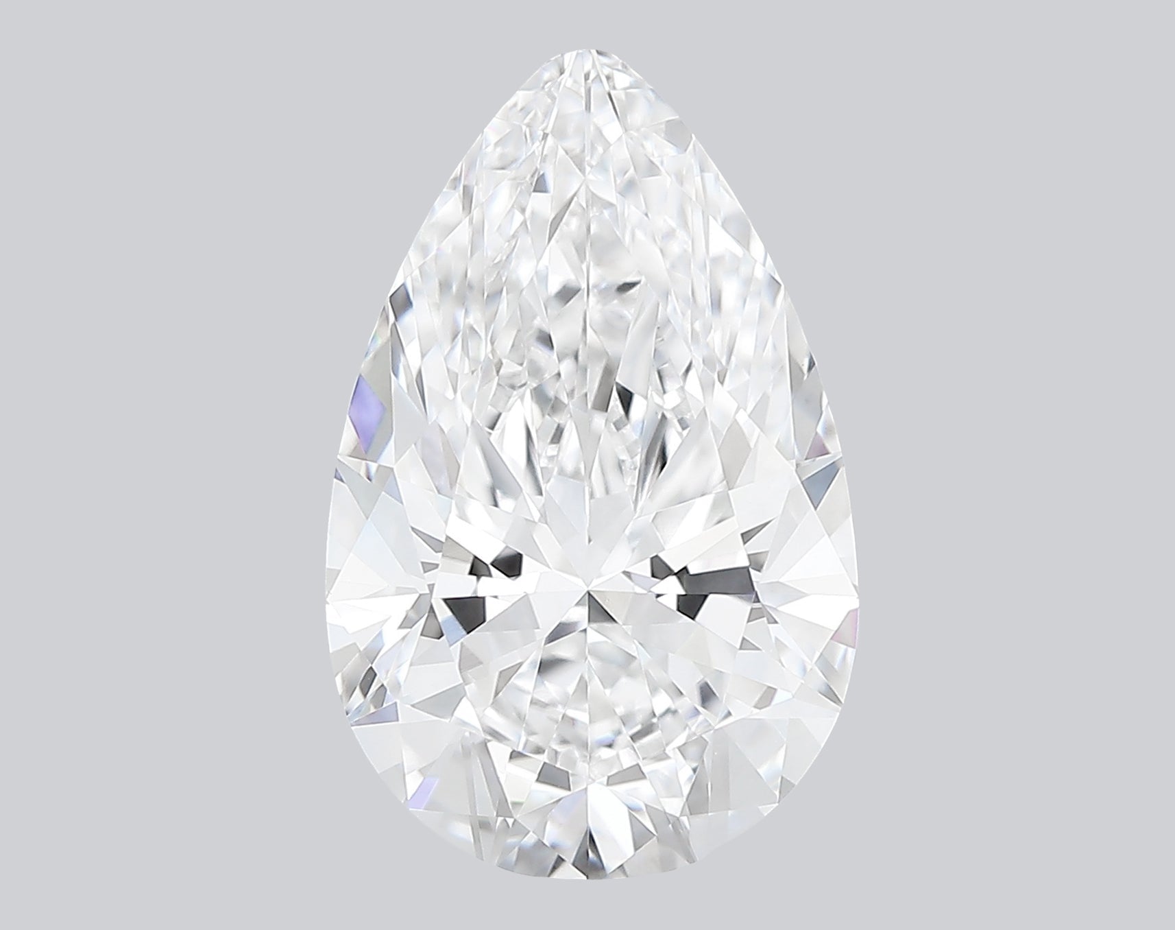 3.04 Carat E - VVS2 Pear Lab Grown Diamond - IGI (124549) - PBD Loose Diamond