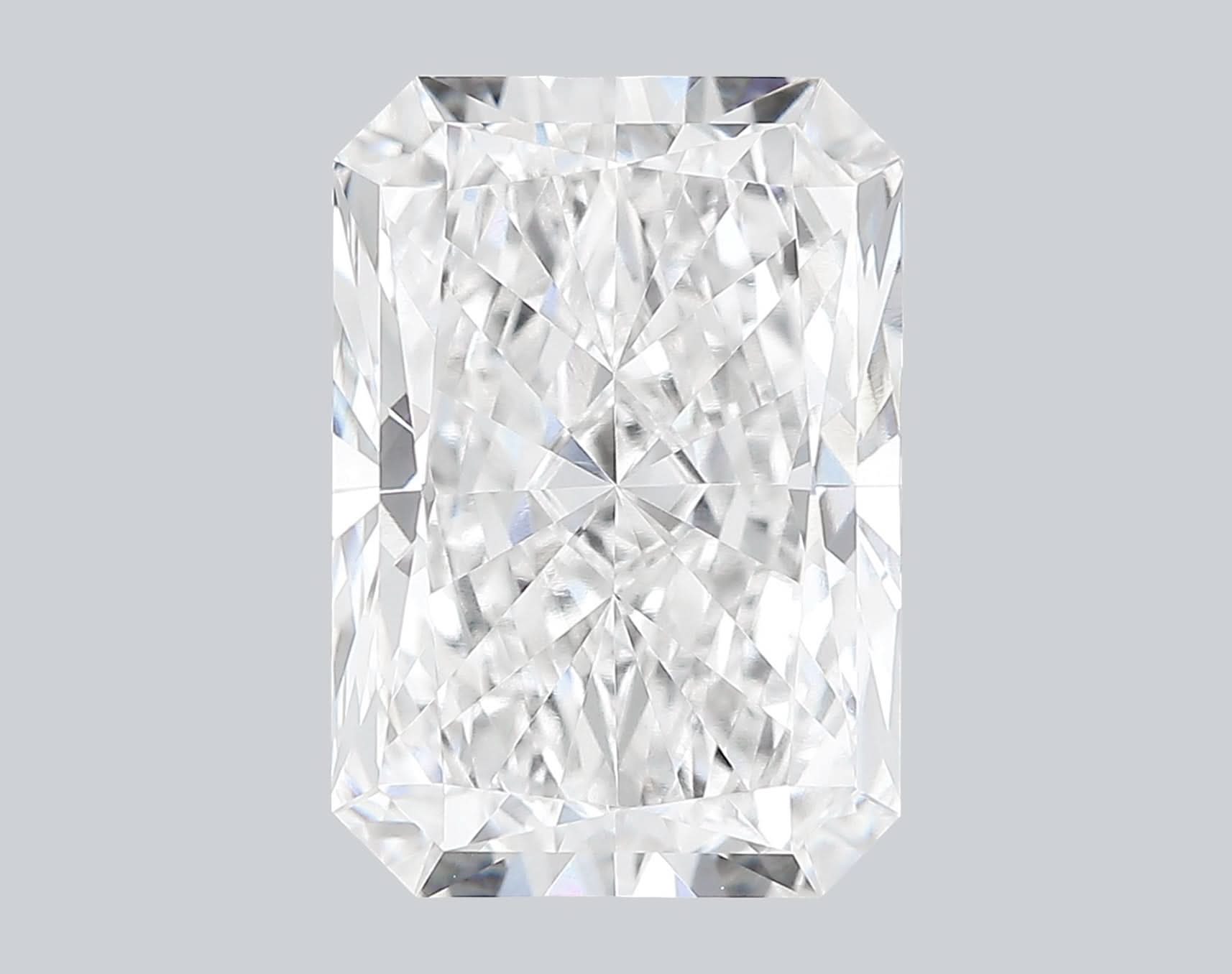 3.04 Carat F - VVS2 Radiant Lab Grown Diamond - IGI (122933) - PBD Loose Diamond