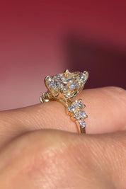3.04ct D - VS1 Pear Lab Diamond Nova - PBD Engagement Rings
