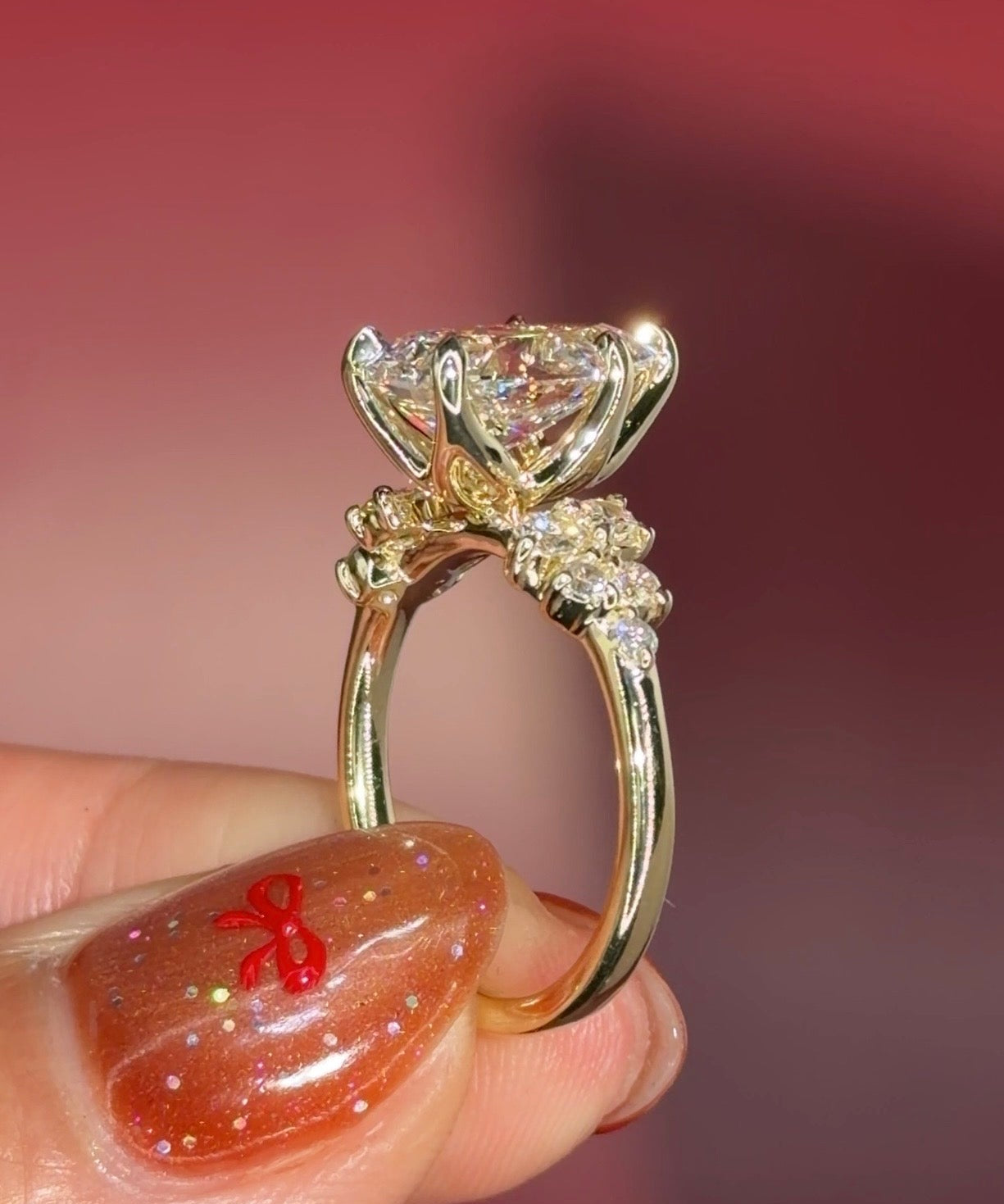 3.04ct D - VS1 Pear Lab Diamond Nova - PBD Engagement Rings