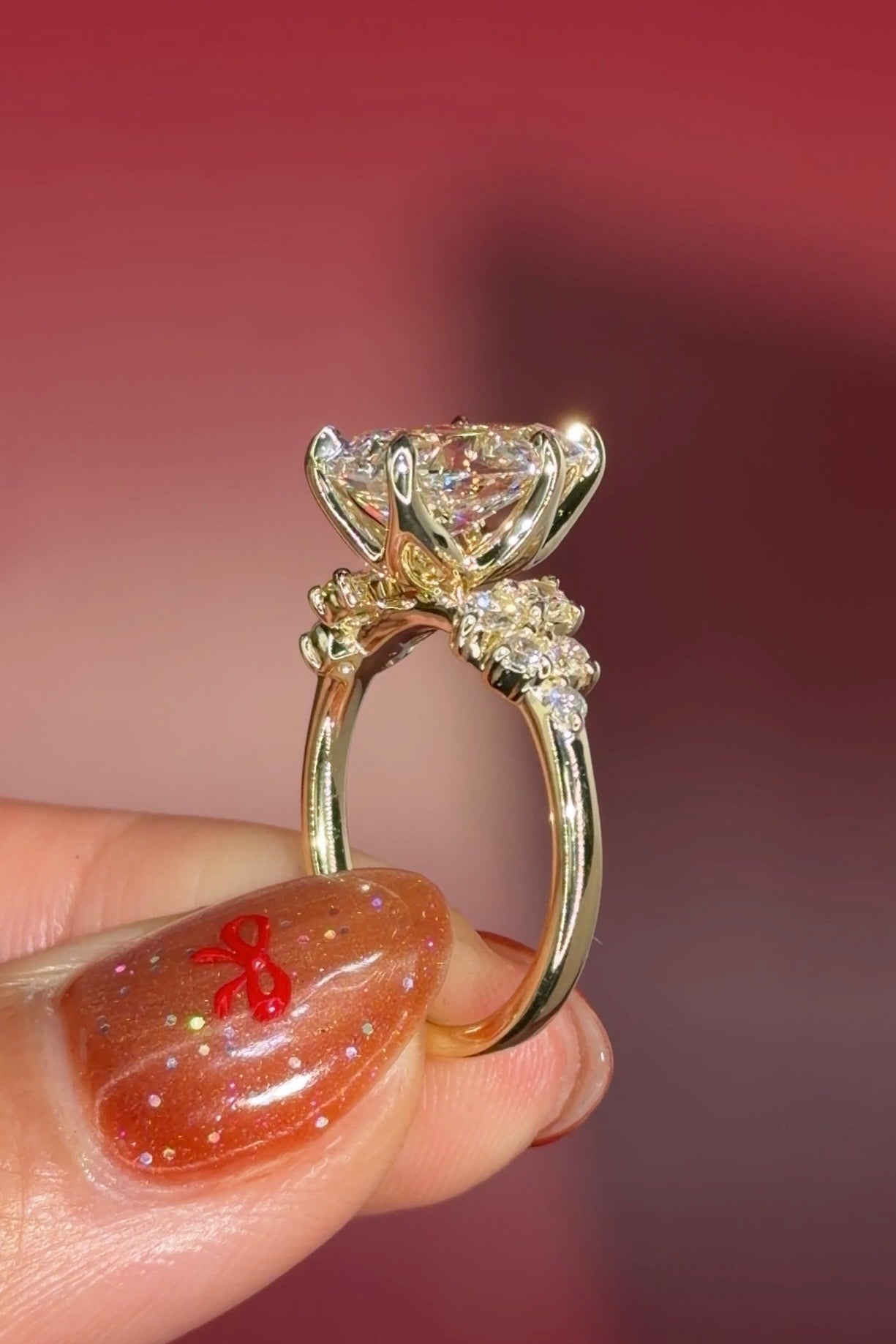 3.04ct D - VS1 Pear Lab Diamond Nova - PBD Engagement Rings