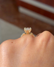 3.04ct E-VVS2 Marquise Lab Diamond Nova - PBD Engagement Rings