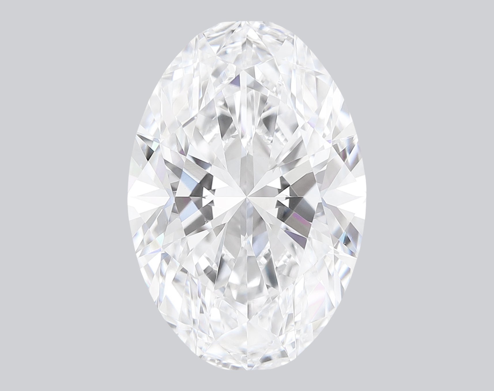 3.05 Carat D-VVS2 Oval Lab Grown Diamond - IGI (128302) - PBD Loose Diamond