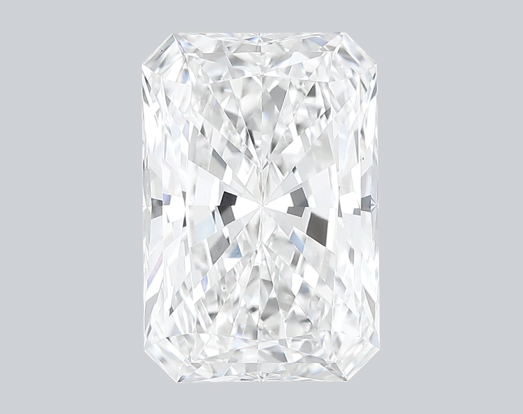 3.05 Carat F - VS1 Radiant Lab Grown Diamond - IGI (123693) - PBD Loose Diamond