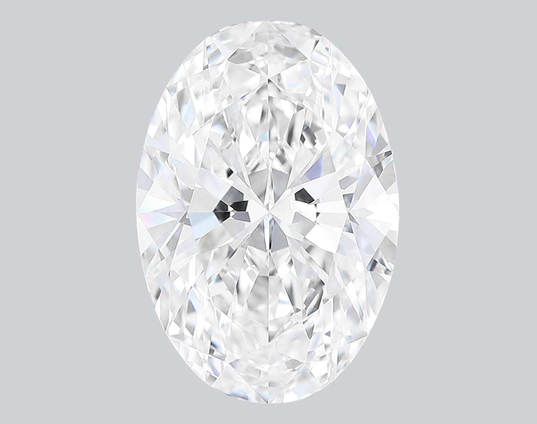 3.05 Carat F - VVS2 Oval Lab Grown Diamond - IGI (123831) - PBD Loose Diamond