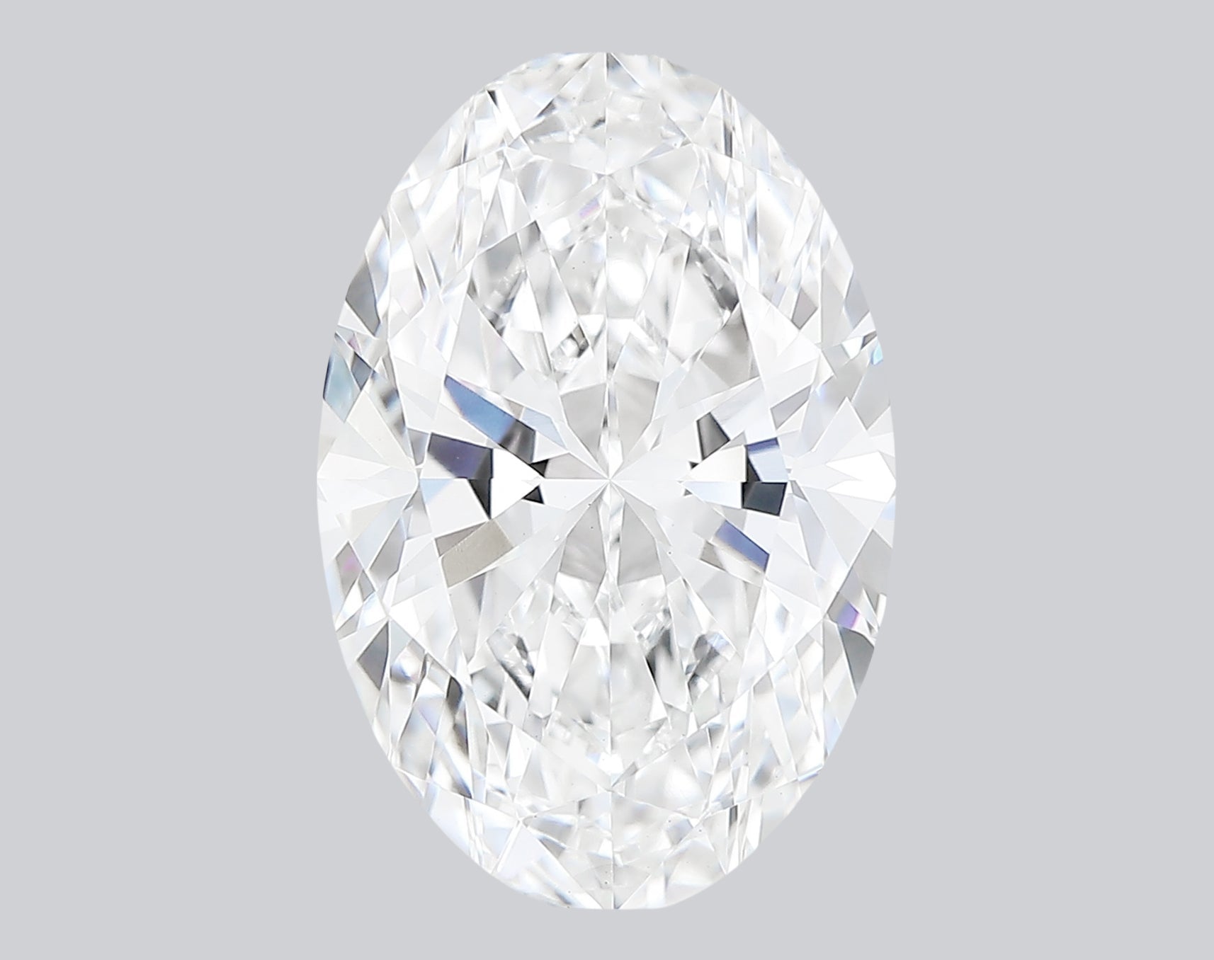 3.05 Carat F-VVS2 Oval Lab Grown Diamond - IGI (127374) - PBD Loose Diamond
