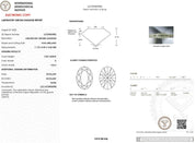 3.05ct D - VVS2 Oval Lab Diamond Stephanie - PBD Engagement Rings
