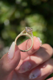 3.05ct F - VVS2 Oval Lab Diamond Katherine - PBD Engagement Rings