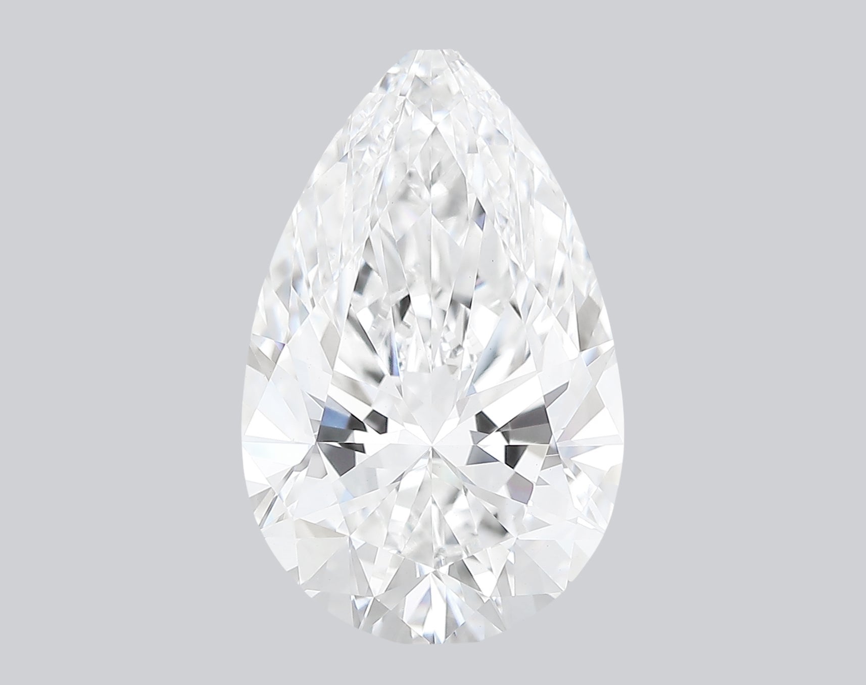 3.06 Carat F-VVS2 Pear Lab Grown Diamond - IGI (127249) - PBD Loose Diamond