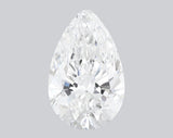 3.06 Carat F-VVS2 Pear Lab Grown Diamond - IGI (#127249)