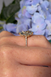 3.06ct D - VVS2 Marquise Lab Diamond Alice - PBD Engagement Rings