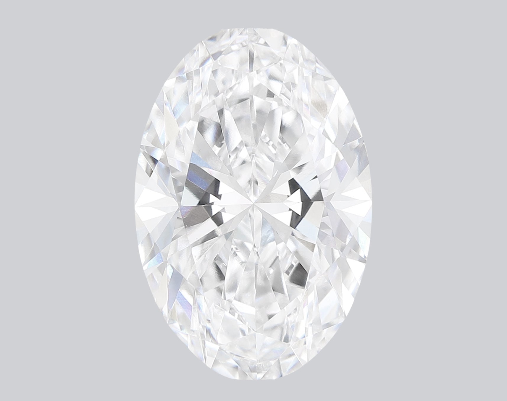 3.07 Carat D-VVS2 Oval Lab Grown Diamond - IGI (128291) - PBD Loose Diamond