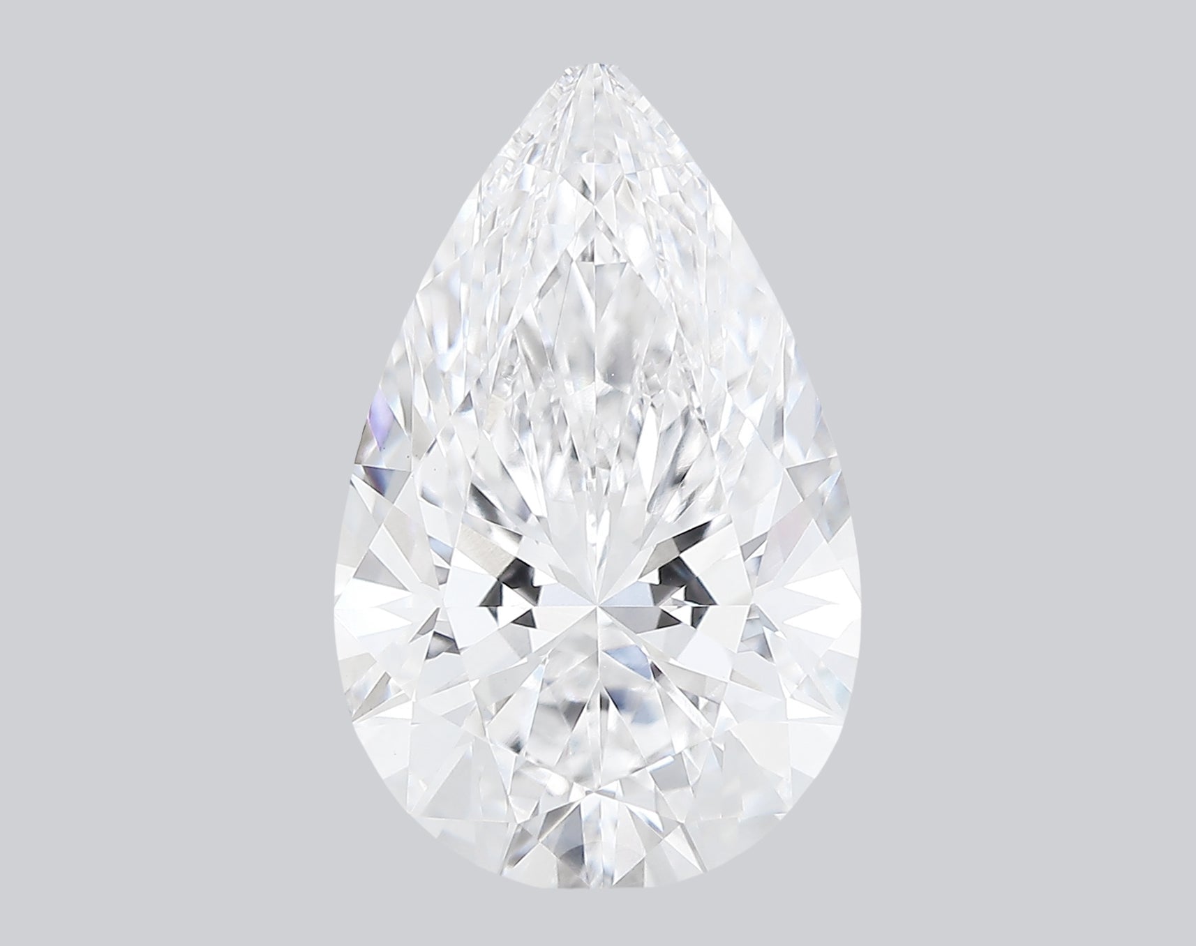 3.07 Carat D-VVS2 Pear Lab Grown Diamond - IGI (127255) - PBD Loose Diamond