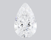 3.07 Carat D-VVS2 Pear Lab Grown Diamond - IGI (127255) - PBD Loose Diamond