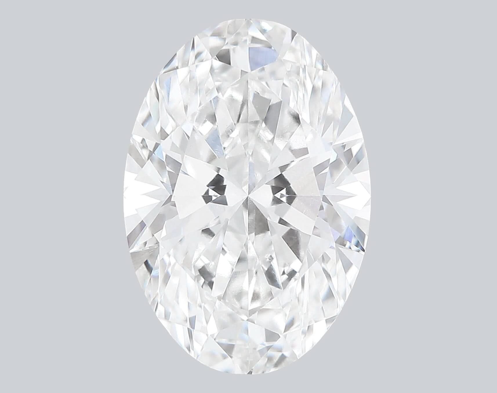 3.07 Carat F - VVS2 Oval Lab Grown Diamond - IGI (51928) - PBD Loose Diamond
