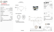 3.08 Carat D-VVS2 Pear Lab Grown Diamond - IGI (#128610) - PBD Loose Diamond