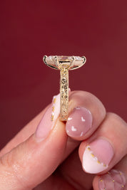 3.08ct F - VVS2 Marquise Lab Diamond Kai - PBD Engagement Rings