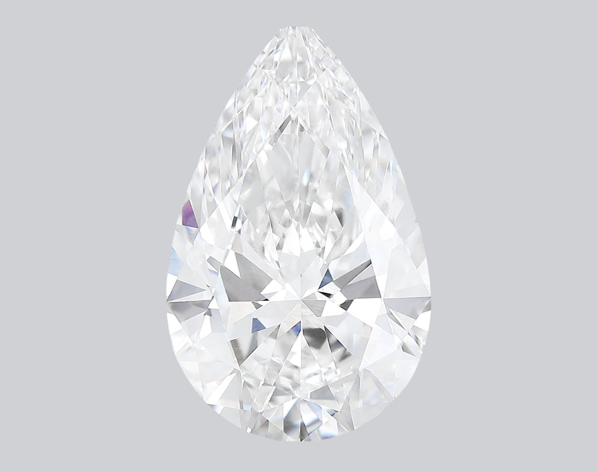 3.09 Carat E-VVS2 Pear Lab Grown Diamond - IGI (127525) - PBD Loose Diamond