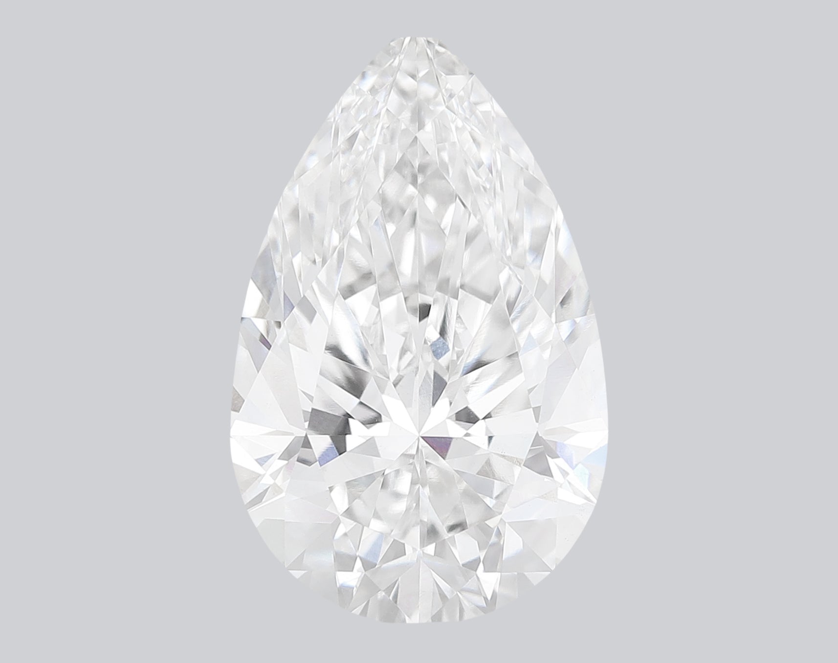 3.09 Carat F-VS1 Pear Lab Grown Diamond - IGI (#128479) - PBD Loose Diamond