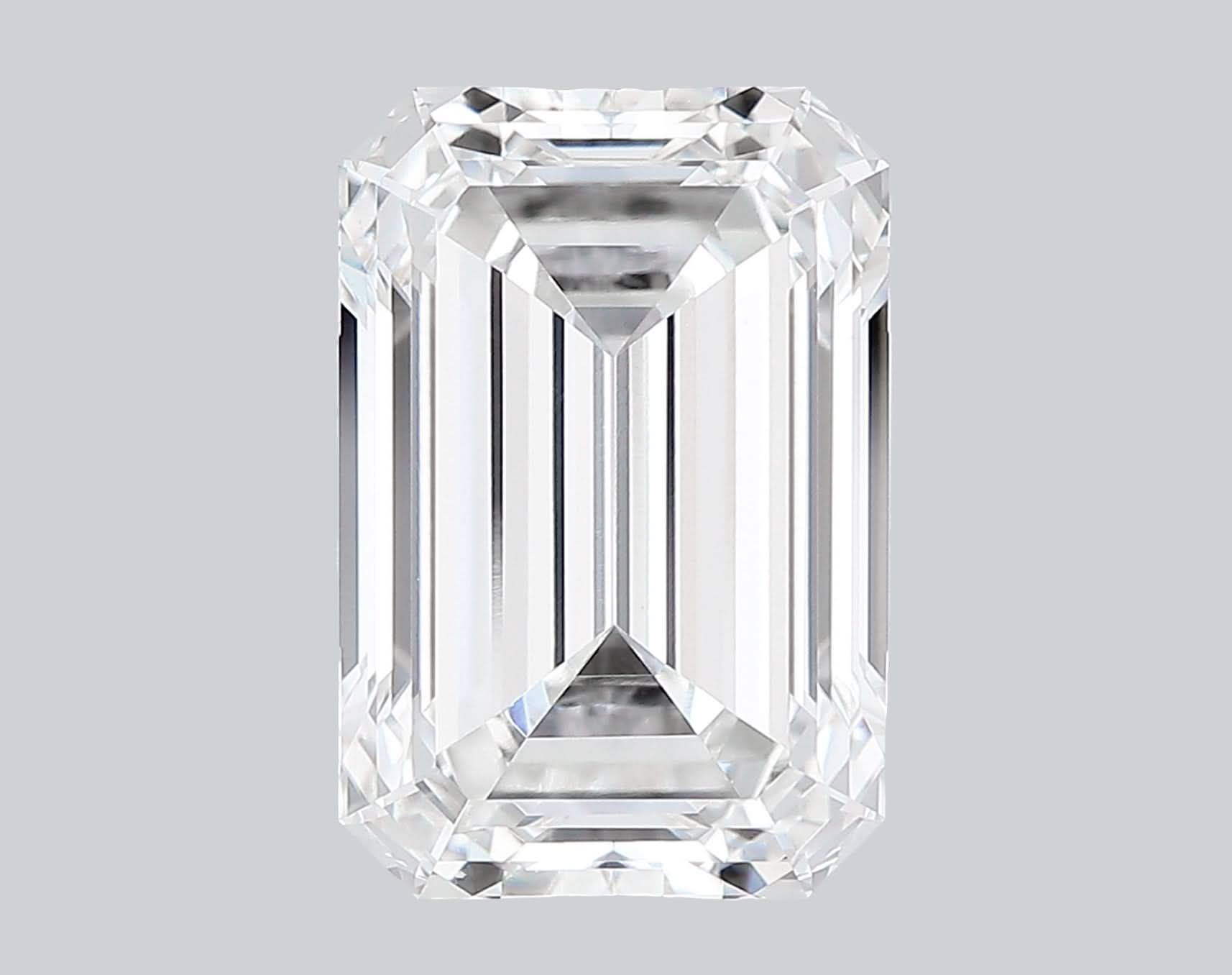 3.09 Carat F - VVS2 Emerald Lab Grown Diamond - IGI (121254) - PBD Loose Diamond