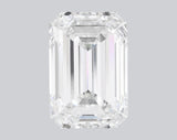 3.09 Carat F-VVS2 Emerald Lab Grown Diamond - IGI (#128094)