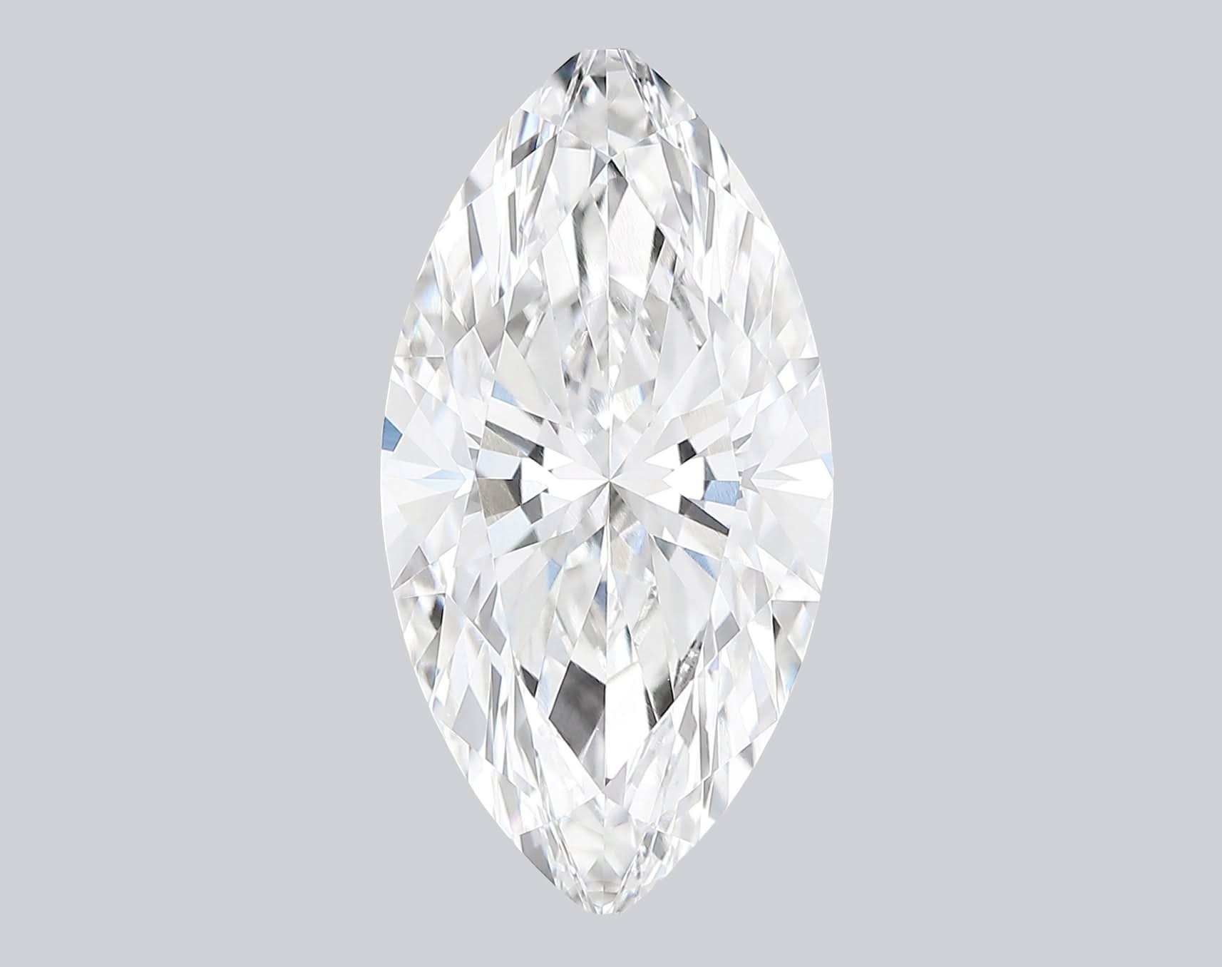 3.09 Carat F - VVS2 Marquise Lab Grown Diamond - IGI (122205) - PBD Loose Diamond
