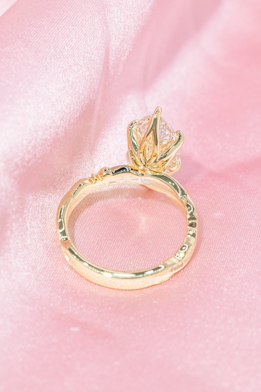 3.09ct F - VVS2 Marquise Lab Diamond Josephine - PBD Engagement Rings