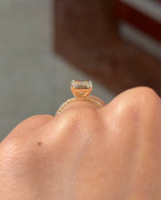 3.09ct F - VVS2 Marquise Lab Diamond Kai - PBD Engagement Rings