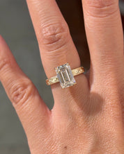 3.09ct F - VVS2 Marquise Lab Diamond Kai - PBD Engagement Rings