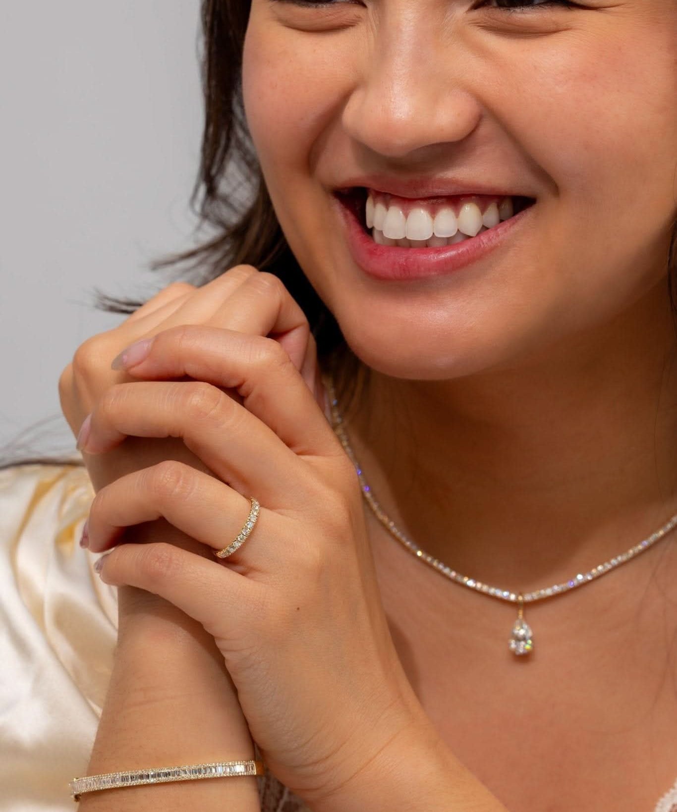3.0mm Core Pavé Diamond Ring - PBD Rings