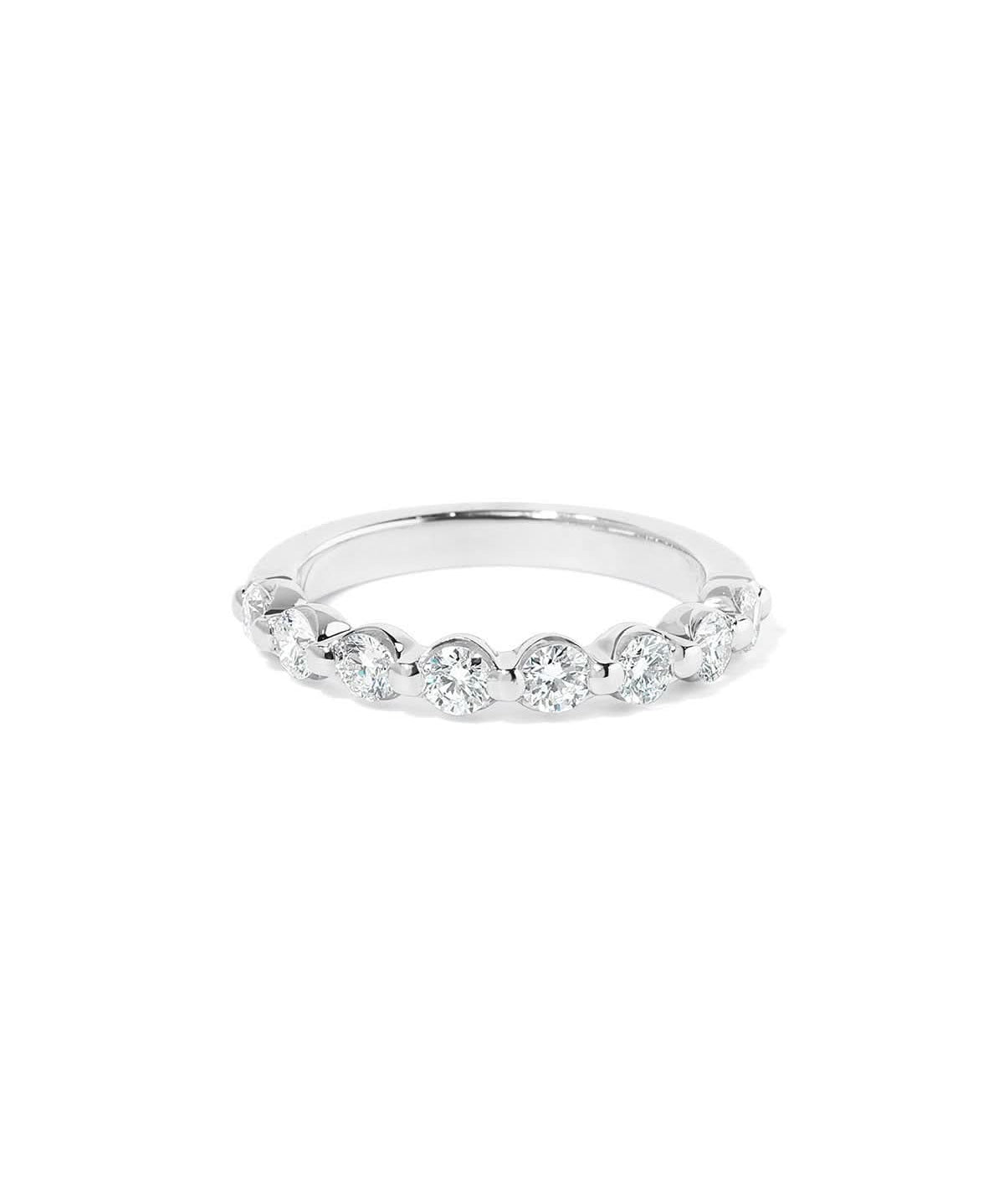 3.0mm Floating Single Prong Diamond Ring - PBD Rings