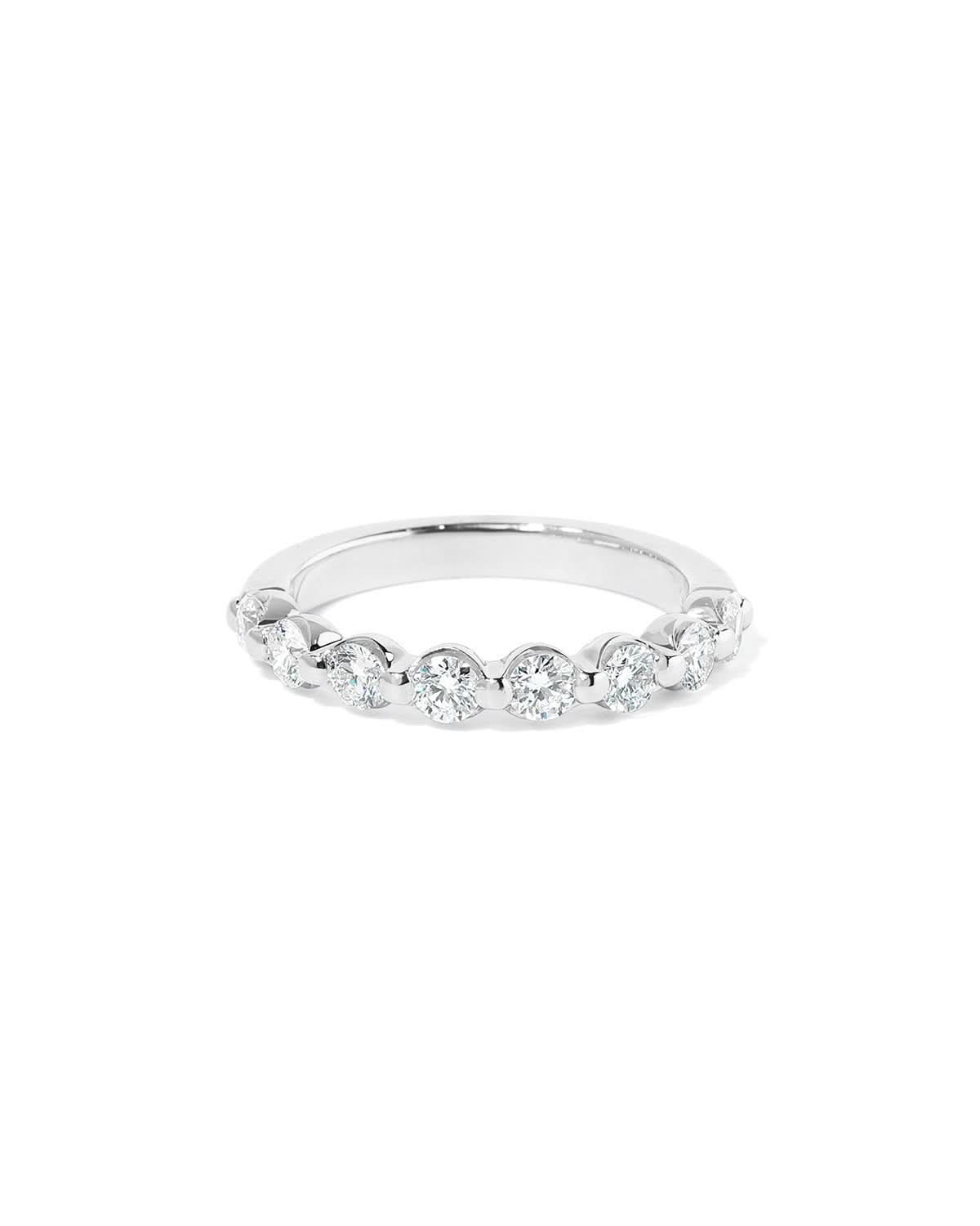 3.0mm Floating Single Prong Diamond Ring - PBD Rings