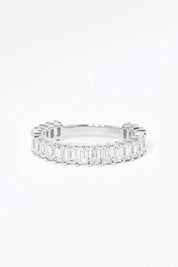 3.0mm Mini Emerald Diamond Ring - PBD Rings