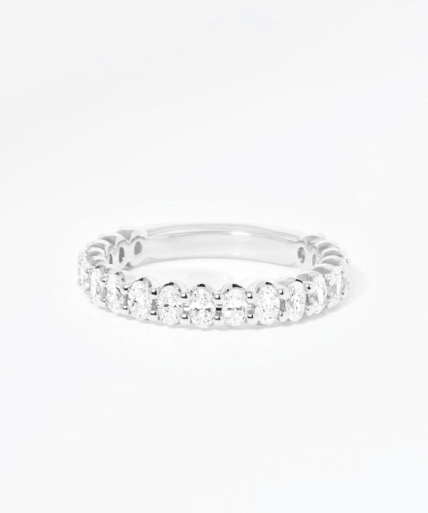 3.0mm Mini Oval Diamond Ring - PBD Rings