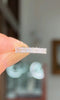 3.0mm Mini Radiant Lab Diamond Ring 50% Eternity Rings Princess Bride Diamonds 