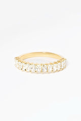 3.0mm Mini Radiant Lab Diamond Ring