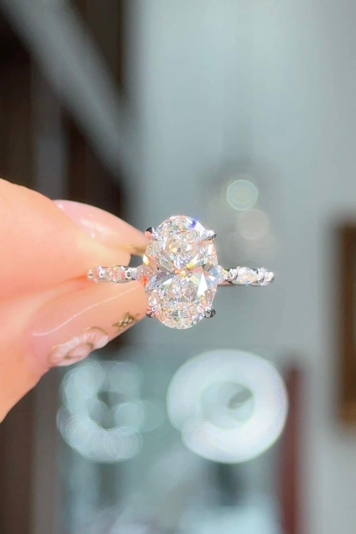lab grown diamond engagement rings