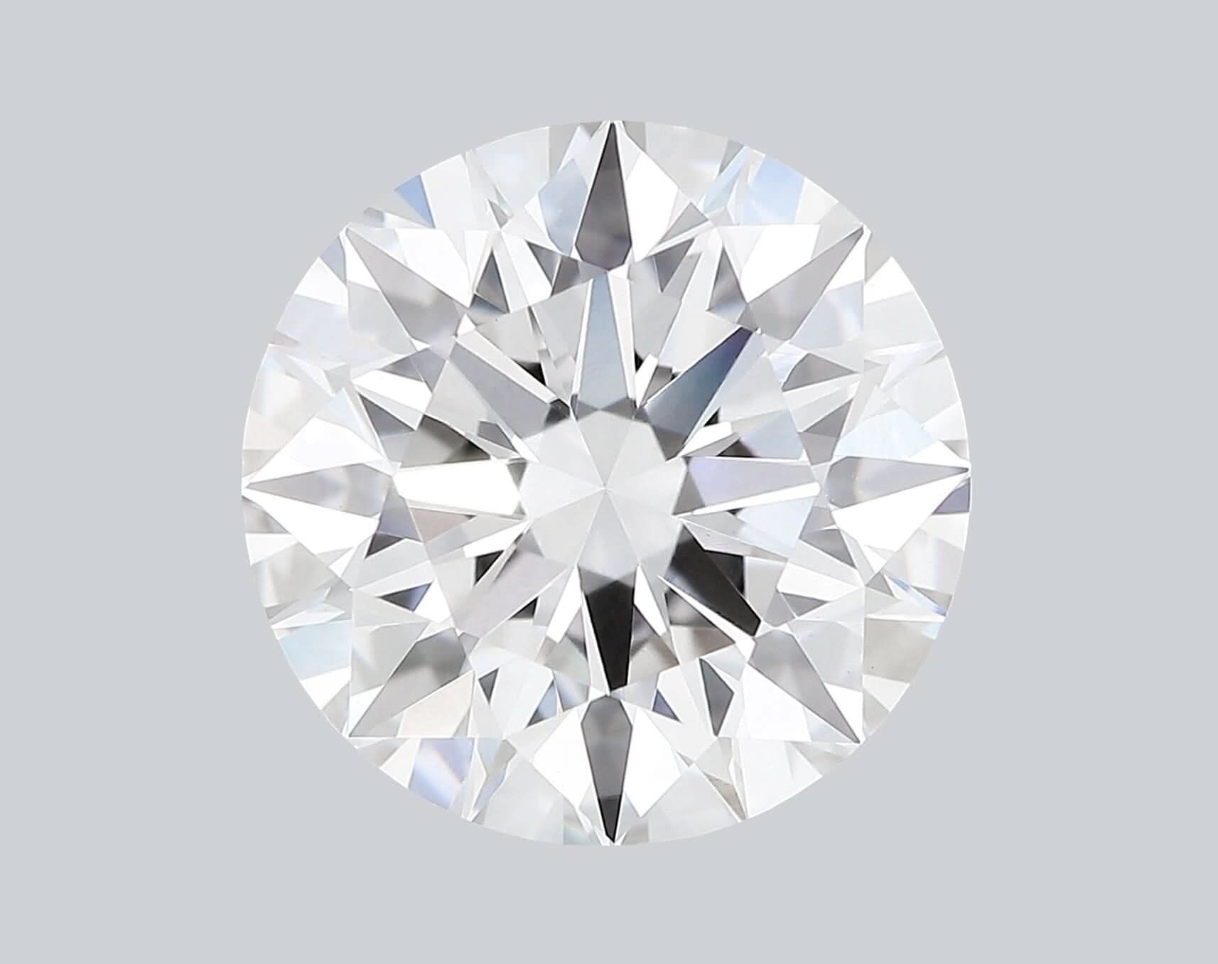 3.14 Carat F - VVS2 Round Lab Grown Diamond - IGI (49227) - PBD Loose Diamond