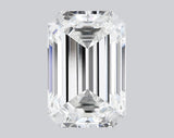 3.20 Carat F-VVS2 Emerald Lab Grown Diamond - IGI (#124899)
