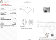 3.26 Carat E - VVS2 Oval Lab Grown Diamond - IGI (121045) - PBD Loose Diamond
