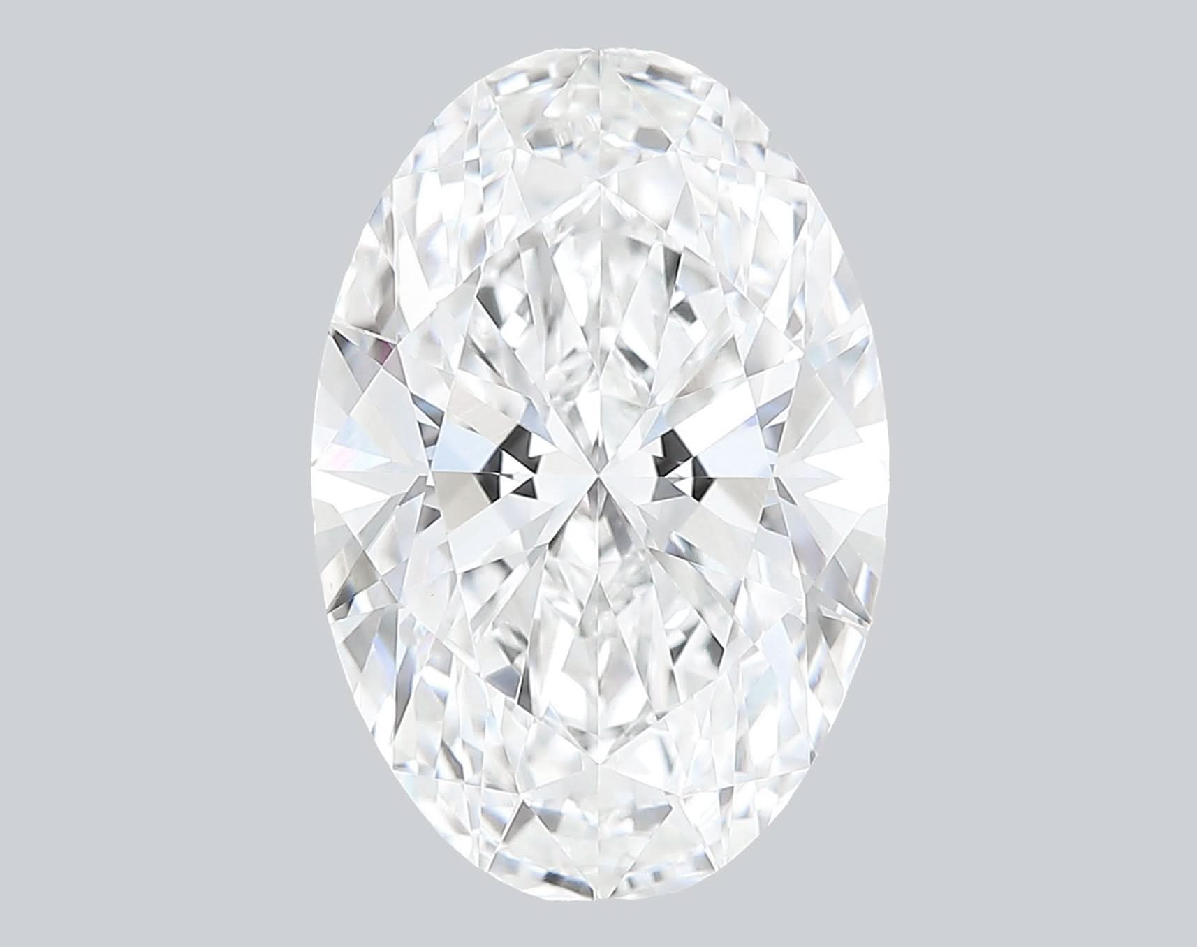 3.26 Carat E - VVS2 Oval Lab Grown Diamond - IGI (121045) - PBD Loose Diamond