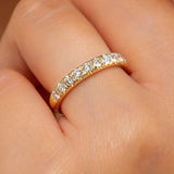 3.2mm Core Pavé Diamond Ring Rings Princess Bride Diamonds 