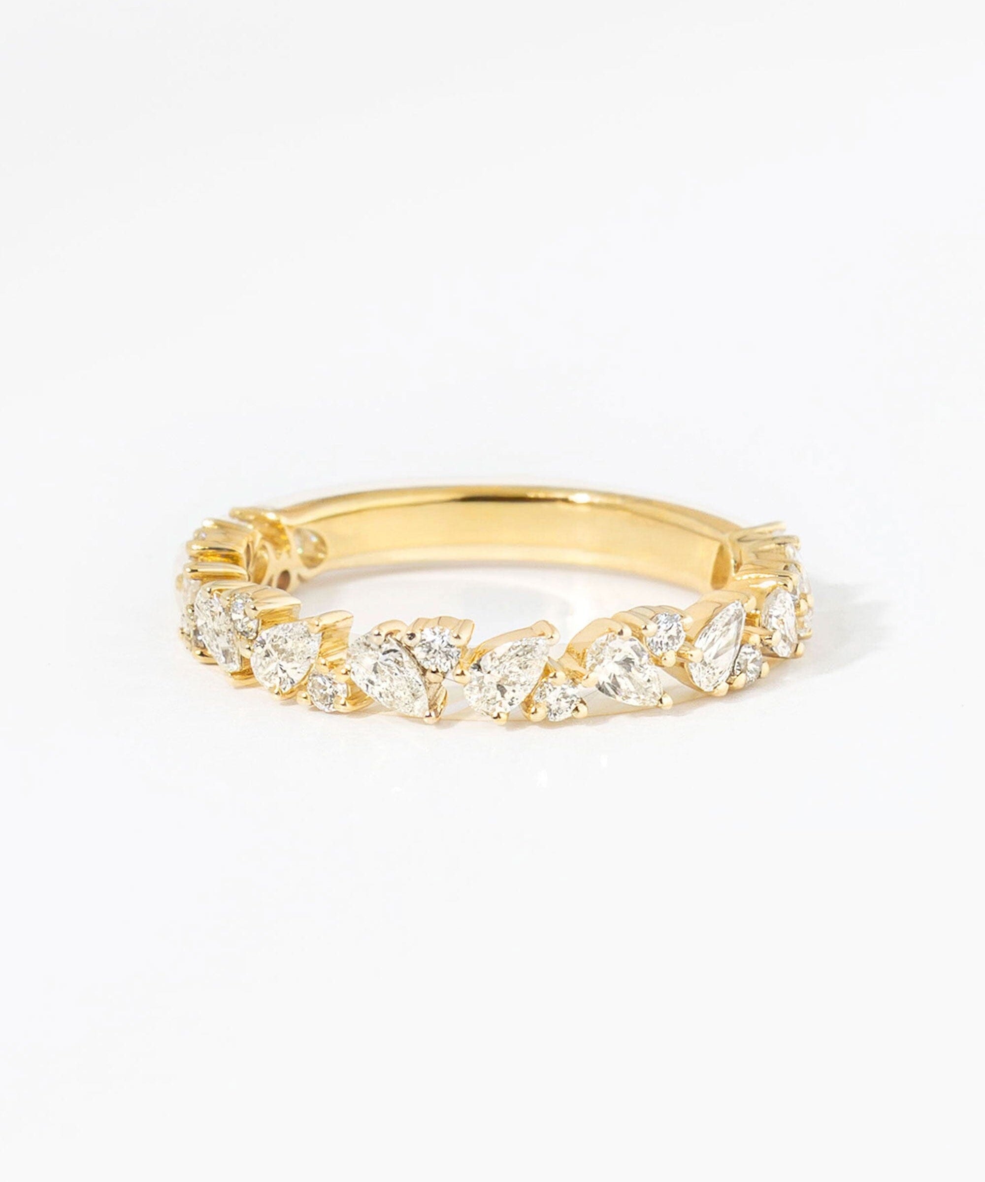 3.2mm Poppy Band Rings Princess Bride Diamonds 