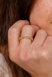 3.2mm Sienna Band Rings Princess Bride Diamonds 