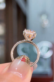 3.36ct D - VS1 Round Lab Diamond Kayla - PBD Engagement Rings