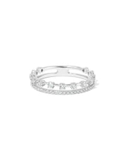 3.4mm Sparkler Double Band - PBD Rings