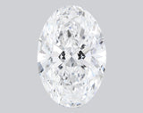 3.50 Carat D-VS1 Oval Lab Grown Diamond - IGI (#125771)